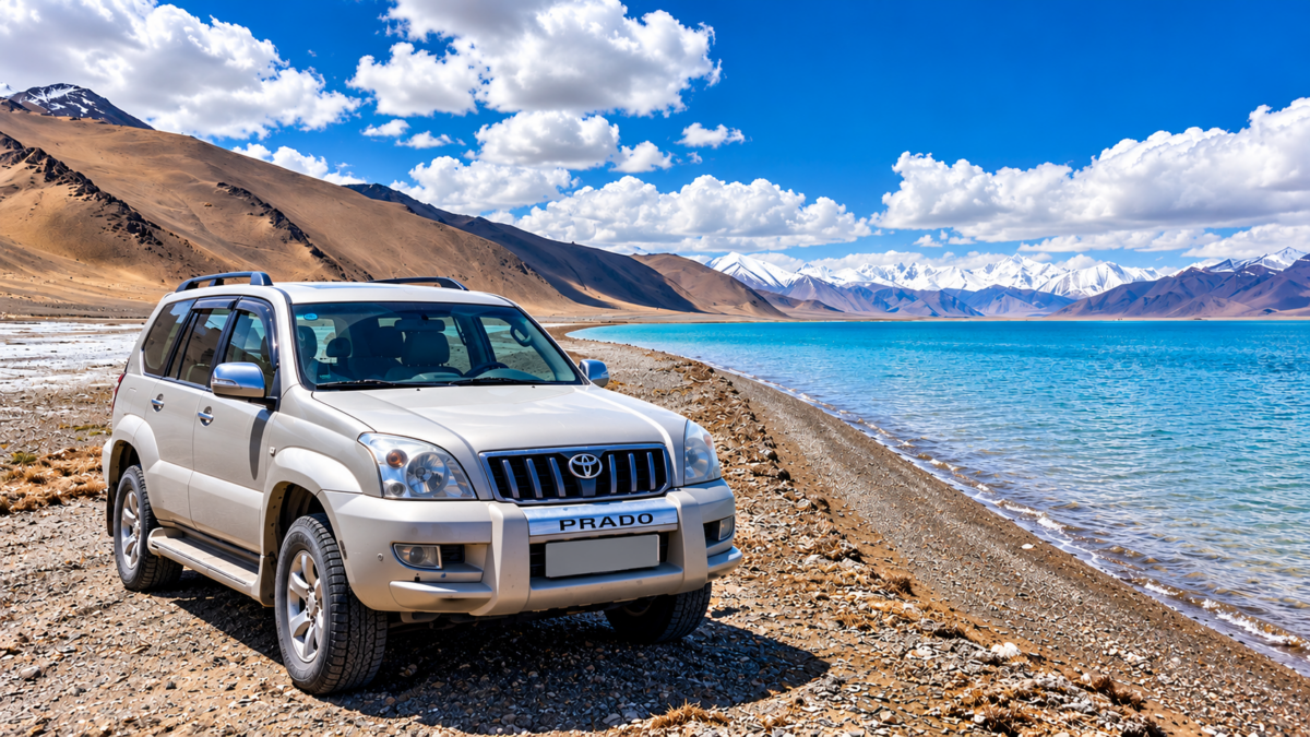 Pamir Highway Car Rental - Toyota Prado 4x4 inTajikistan